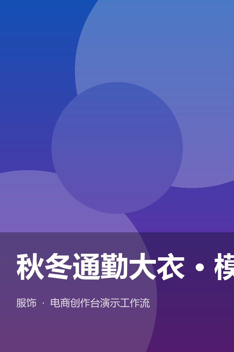 服饰商品 一键种草展示视频